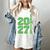 Class Of 2027 Senior 27 High School Graduation Senior 2027 Women's Comfort Colors T-Shirt Ivory