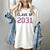 Class Of 2031 Graduation T-Shirt Women's Comfort Colors T-Shirt Ivory