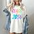 Class Of 2036 First Day Kindergarten Grow With Me Graduation Women's Comfort Colors T-Shirt Ivory