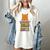 Cute Orange Tabby Cat Reading On Pile Of Books Women's Comfort Colors T-Shirt Ivory