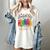 Equality Book LGBTQ Wildflowers Equal Rights Gay Kindness Women's Comfort Colors T-Shirt Ivory