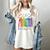 Equality Hurts No One Floral Books LGBTQ Gay Les Pride Month Women's Comfort Colors T-Shirt Ivory