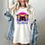 Ew Cat Misanthrope Introvert Synthwave 80s Women's Comfort Colors T-Shirt Ivory Ew Cat Misanthrope Introvert Synthwave 80s Women's Comfort Colors T-Shirt Ivory