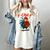 F-Caw-F Rooster F Awk F Chicken Coffee Romance Books Lover Women's Comfort Colors T-Shirt Ivory
