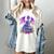 Fantasy Dragon Reading Books Bookworm Women's Comfort Colors T-Shirt Ivory