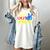 First Day Of School Shirt Peace Out Pre-K Graduation Kids So Women's Comfort Colors T-Shirt Ivory