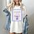 Fun Cute Introvert Cat Character Trophy For Men Women Women's Comfort Colors T-Shirt Ivory