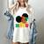 Future HBCU Grad History Girl Graduation HBCU Kids Women's Comfort Colors T-Shirt Ivory
