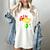 Future HBCU Graduate Afro Girls College Graduation Women's Comfort Colors T-Shirt Ivory