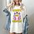 Gamer Girl Graduate Shirt Girls Kids Gamer Graduation Women's Comfort Colors T-Shirt Ivory