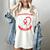 Go Red In Memory Of Cousin Heart Disease Awareness Memorial Women's Comfort Colors T-Shirt Ivory Go Red In Memory Of Cousin Heart Disease Awareness Memorial Women's Comfort Colors T-Shirt Ivory