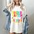 Goodbye Kinder Garten Hello 1st Grade Graduation 2024 Women's Comfort Colors T-Shirt Ivory