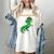 Graduation Dinosaur Smarty Saurus Rex Diploma Dinosaur Women's Comfort Colors T-Shirt Ivory