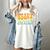 Groovy Born To Read Books Forced To Read Emails Reading Women's Comfort Colors T-Shirt Ivory
