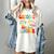Groovy Goodbye 7th Grade Graduation Hello Summer Kids Women's Comfort Colors T-Shirt Ivory