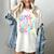 Groovy In My Last Day Of School Era Second Grade Graduation Women's Comfort Colors T-Shirt Ivory