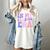 Groovy In My Reading Era Book Lovers Book Reader Women's Comfort Colors T-Shirt Ivory