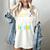 Happy Last Day Of 2nd Grade Shirt Cutie Graduation Women's Comfort Colors T-Shirt Ivory