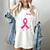 Heart I Wear Pink In Memory Of Nana Breast Cancer Awareness Women's Comfort Colors T-Shirt Ivory