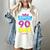 Introvert But Willing To Discuss 90s R&B 1990s Kid Women's Comfort Colors T-Shirt Ivory
