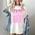 It's My Graduation Sign My Shirt Groovy Girls Graduation Women's Comfort Colors T-Shirt Ivory