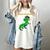 Kids Cute Graduation Dinosaur Smarty Saurus Kinder VPK Pre-k Grad Women's Comfort Colors T-Shirt Ivory