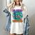 Be Kind Rewind 90s VHS Nostalgia Retro Women's Comfort Colors T-Shirt Ivory