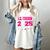 Lil Cousin Of a 2025 Graduate Prom Graduation 25 VolleyBall Women's Comfort Colors T-Shirt Ivory