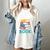 Take a Look It's In a Book Teacher Reading Apparel Women's Comfort Colors T-Shirt Ivory