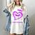 In My Memory Of My Mom PANCREATIC CANCER AWARENESS Women's Comfort Colors T-Shirt Ivory