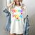 Moving Up To Pre-K Teacher Student Kid Graduation T-Shirt Women's Comfort Colors T-Shirt Ivory