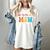 MSW Est 2025 Graduation School Social Worker Shirt Master Women's Comfort Colors T-Shirt Ivory