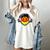 Nostalgia Chest Flag GDR Women's Comfort Colors T-Shirt Ivory