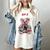 Not A Hugger Teddy Bear Antisocial Introvert Women's Comfort Colors T-Shirt Ivory