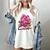 Orchids Flowers Book Floral Women's Comfort Colors T-Shirt Ivory Orchids Flowers Book Floral Women's Comfort Colors T-Shirt Ivory