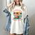 Paperbacks And Pool Days Flamingo Reading Summer Vibes Books Women's Comfort Colors T-Shirt Ivory