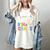 Peace Out 5th Grade Fifth Grade Graduation T-Shirt Women's Comfort Colors T-Shirt Ivory
