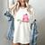 Pink I Graduated From Elementary Graduation Women's Comfort Colors T-Shirt Ivory