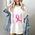 Pink In Memory Of Sister Breast Cancer Awareness Flag Women's Comfort Colors T-Shirt Ivory Pink In Memory Of Sister Breast Cancer Awareness Flag Women's Comfort Colors T-Shirt Ivory