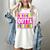 Pink STRAIGHT OUTTA Preschool PRE-K Graduation Women's Comfort Colors T-Shirt Ivory