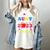Proud Aunt Of 2023 Pre-K Graduate Senior Graduation Matching Women's Comfort Colors T-Shirt Ivory
