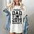 Proud Dad Of A Class 2019 Graduate T Shirt Graduation Women's Comfort Colors T-Shirt Ivory