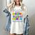 Proud GRANDMA Of a 2025 PRE-K Graduate -Graduation Women's Comfort Colors T-Shirt Ivory