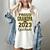 Proud Grandpa Of A 2023 Graduate Graduation Women's Comfort Colors T-Shirt Ivory