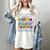 Proud SISTER Of a 2025 Kindergarten Graduate Graduation Women's Comfort Colors T-Shirt Ivory