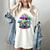 Psychedelic Alien Mushroom Nostalgia Groovy Vibe Hippie Women's Comfort Colors T-Shirt Ivory