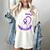 Purple In Memory Of Great Aunt Pancreatic Cancer Awareness Women's Comfort Colors T-Shirt Ivory