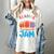 Reading Is My Jam I Love To Read Books Boy Girl Women's Comfort Colors T-Shirt Ivory
