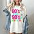 Retro 1980s 80's Baby 1990s 90's Made Me Nostalgia Vibes Premium Tri-Blend Women's Comfort Colors T-Shirt Ivory