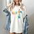 Senior 2026 Class Of 2026 Retro Groovy Graduation Grad Women Women's Comfort Colors T-Shirt Ivory